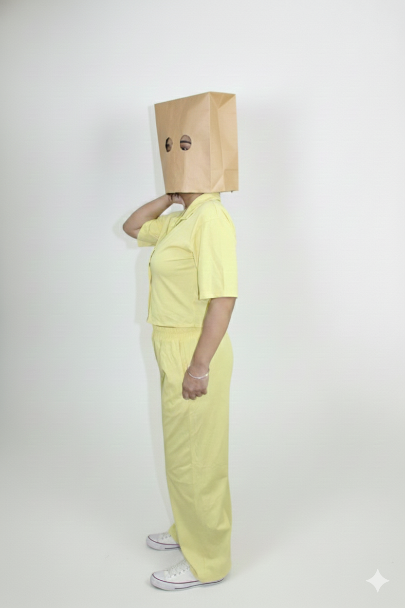 Buttercup Yellow Button-Up Co-ord