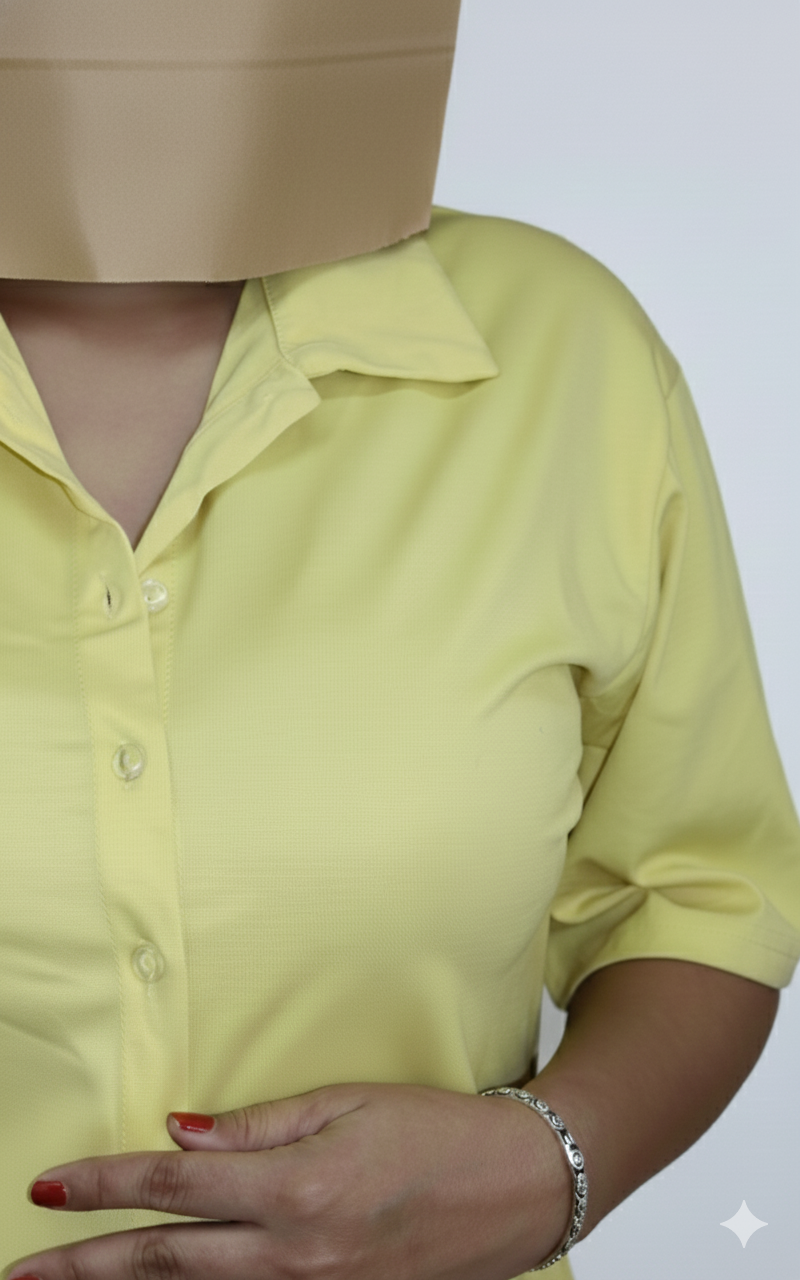 Buttercup Yellow Button-Up Co-ord